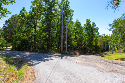 Main rd as you turn to see lot nearest power pole and front left corner of lot