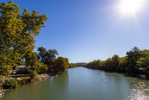 Spring River running through Hardy